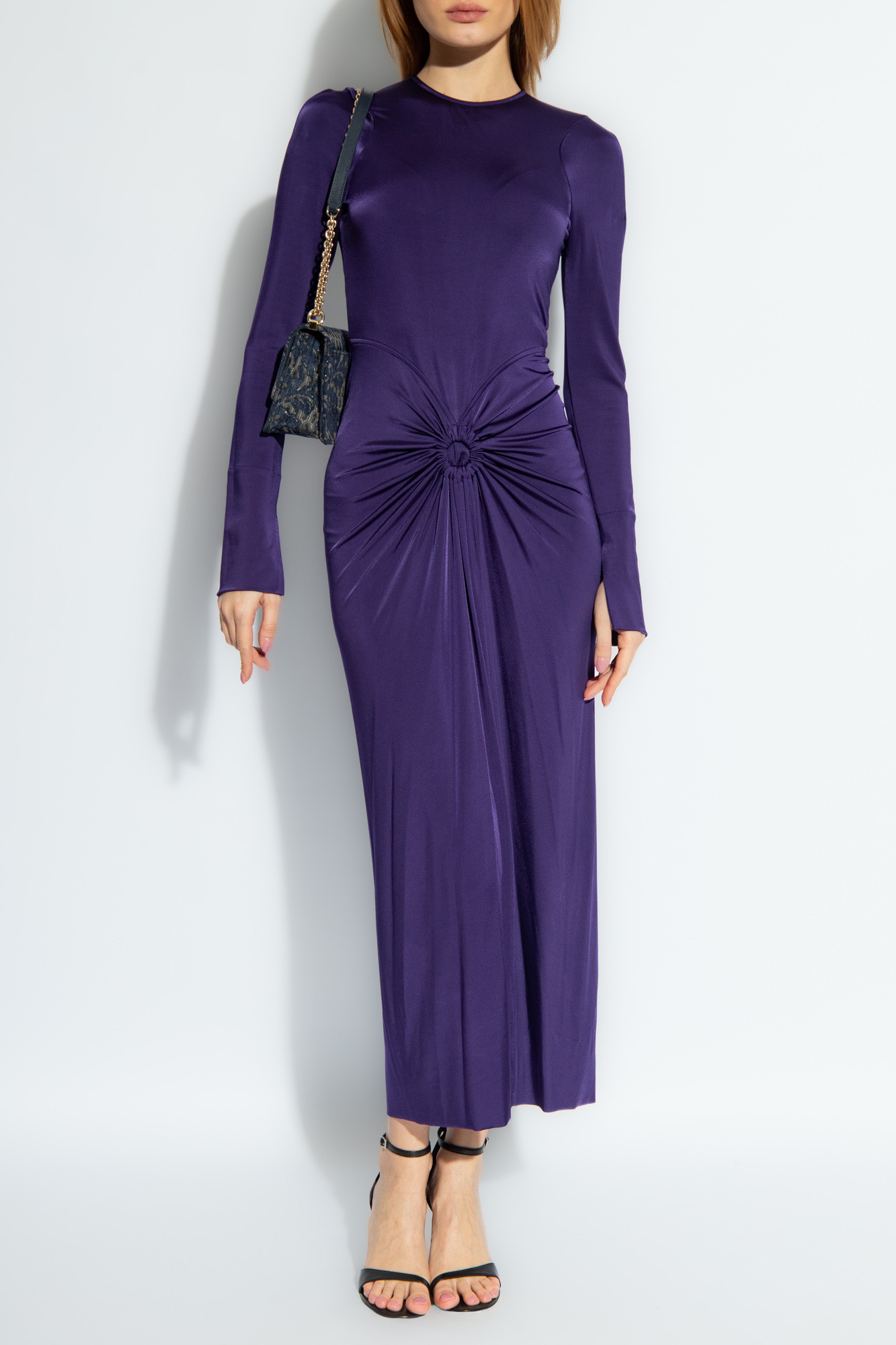 Victoria beckham hot sale purple dress